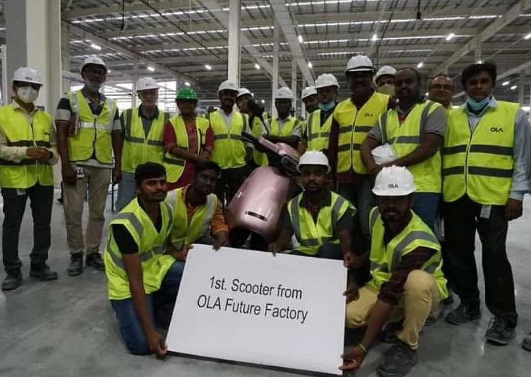 First Scooter rolled out