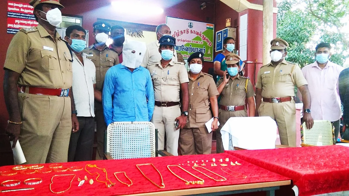 கைதுசெய்யப்பட்ட குற்றவாளி ரவி
