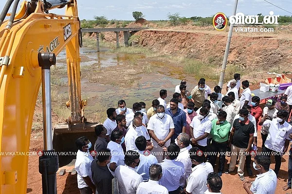 நதிநீர் இணைப்புத் திட்டம் நடக்கும் இடம்