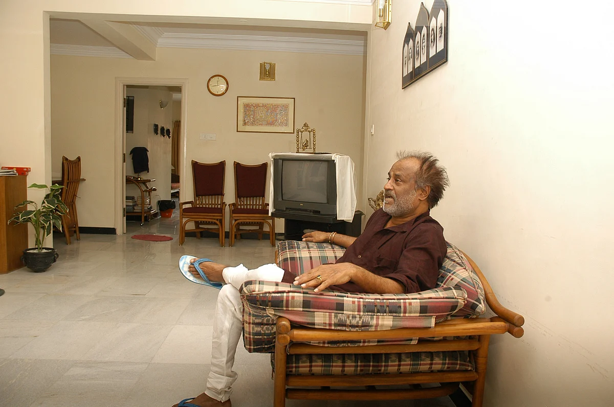 பெங்களூரு வீட்டில் ரஜினி