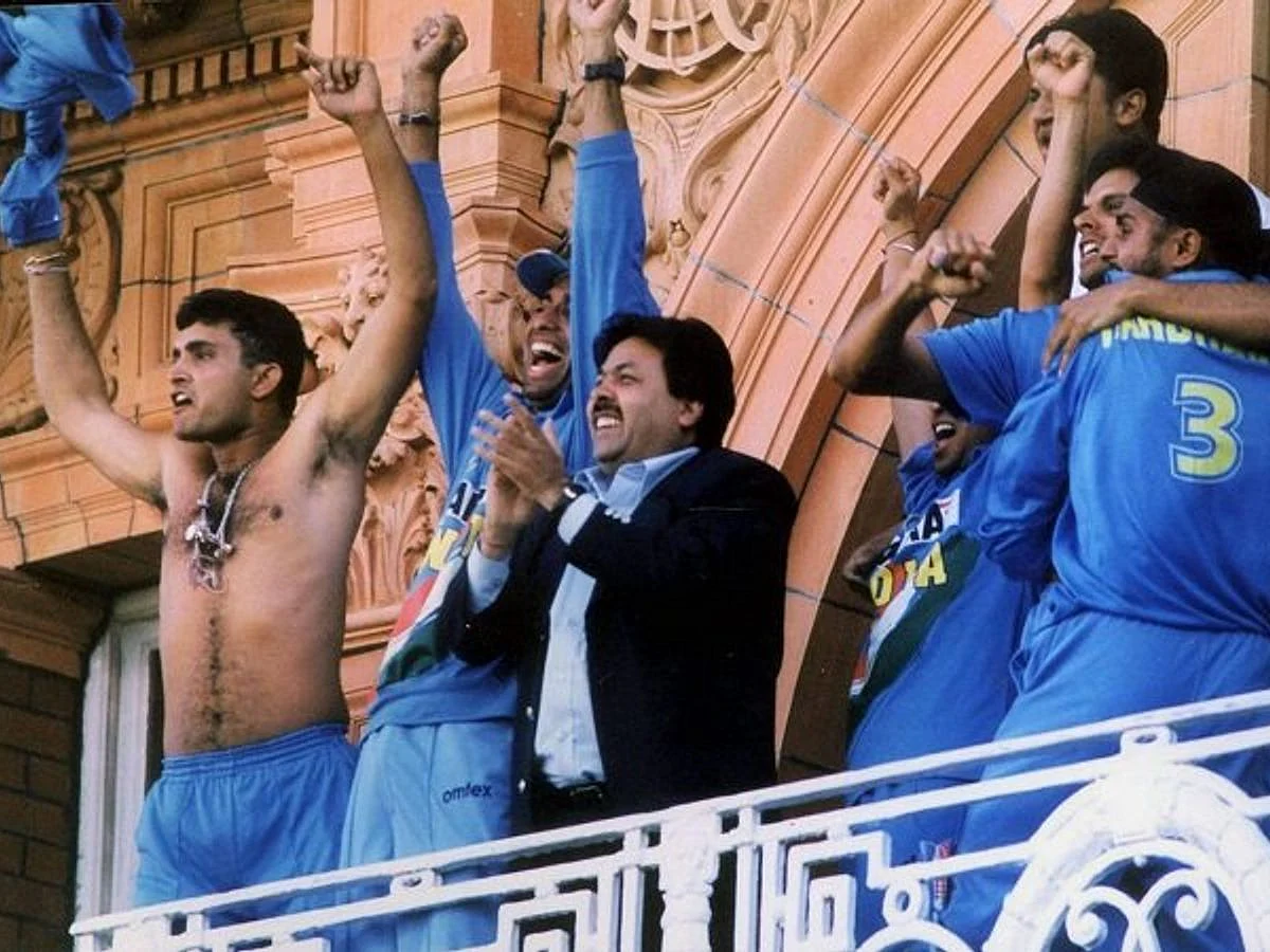 Sourav Ganguly at the Lord's