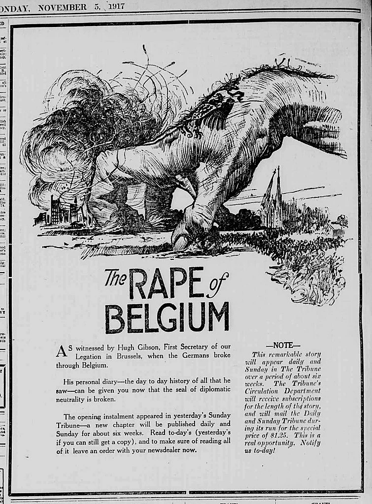 The Rape of Belgium