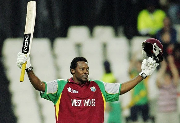 Gayle scored a 100 in the very first match of T20 World Cup