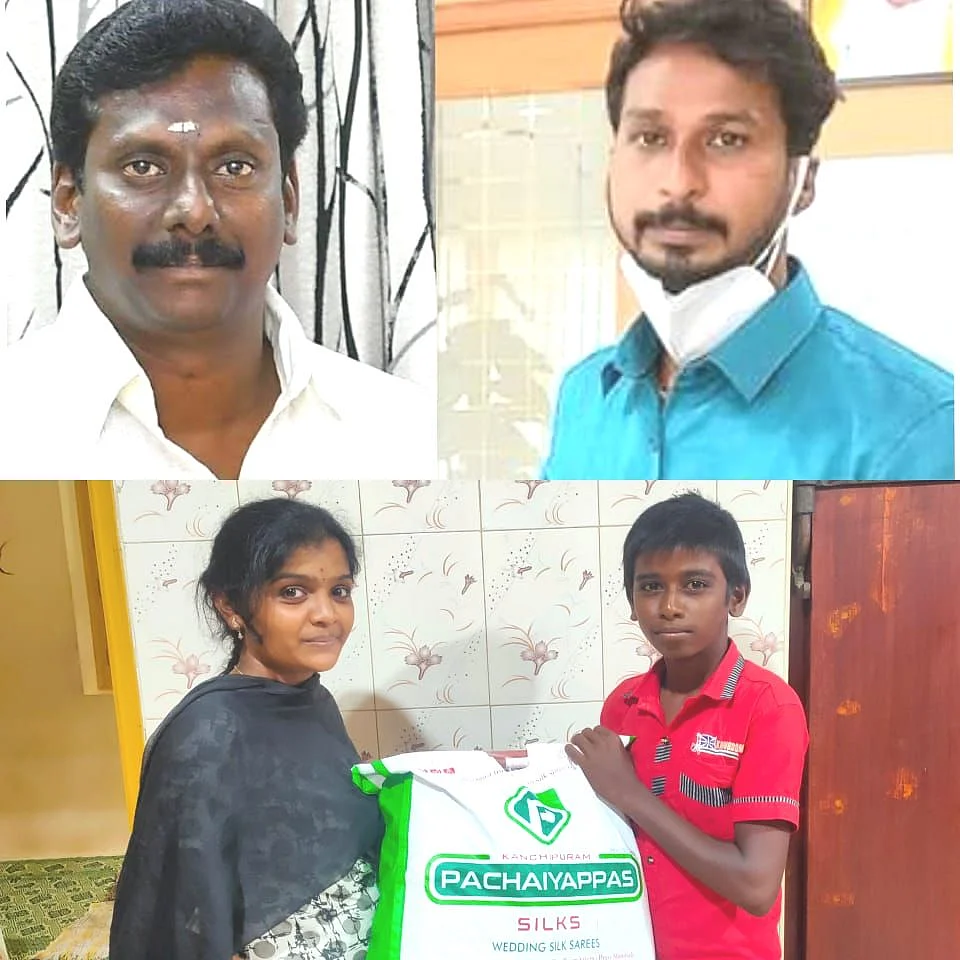 சிறுவனுக்கு உதவியவர்கள்
