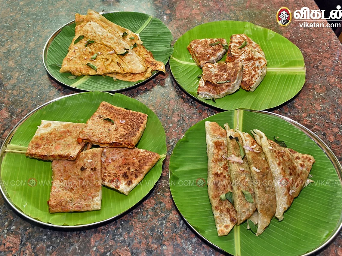 வெரைட்டி பரோட்டாக்கள்