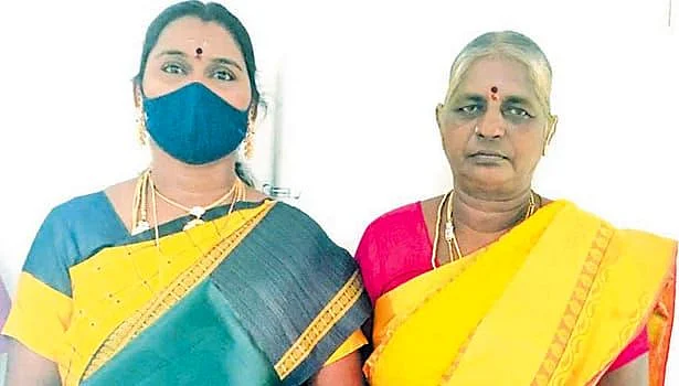 மாமியார் ஜெயலட்சுமி - மருமகள் சாவித்திரி