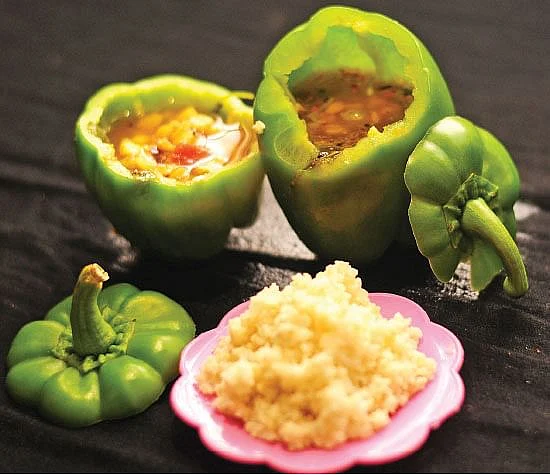 சாமை சாதம் - குடமிளகாய் பருப்பு ரசம்