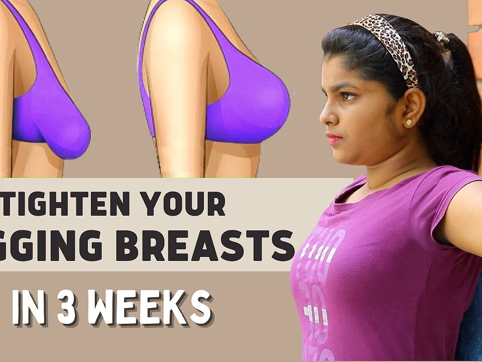 5 Best Exercises To Tighten Sagging Breasts At Home | Lift Breast Naturally In 3 Weeks | Say Swag