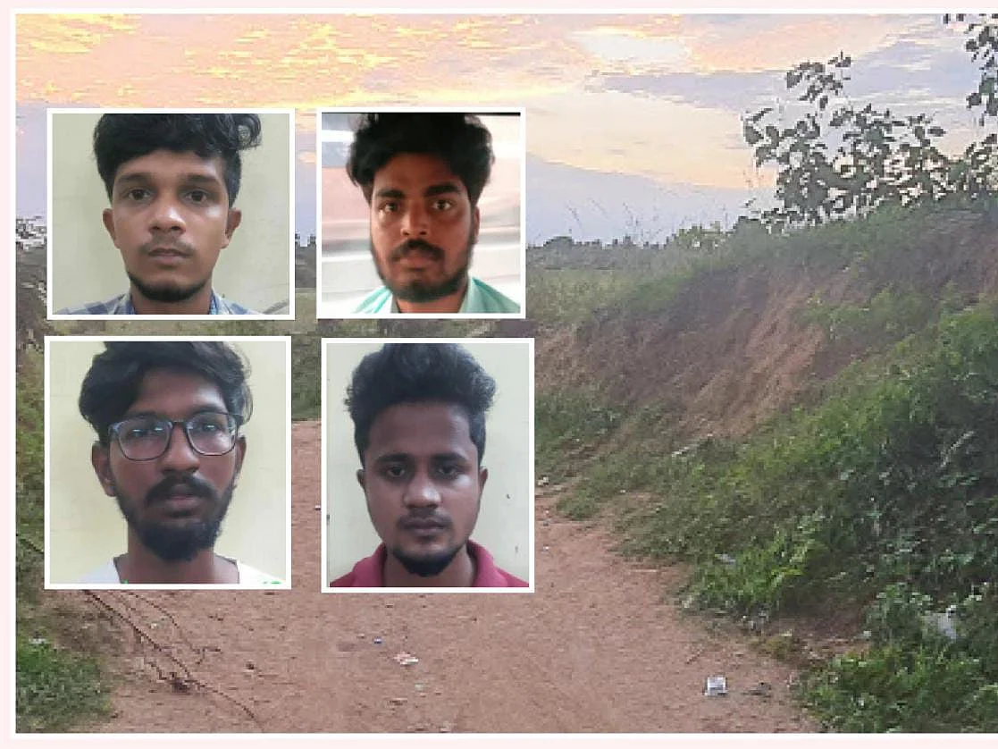 `காதலிப்பதாகக் கூறி இளம்பெண் பாலியல் வன்கொடுமை; காதலன் உட்பட 4 பேர் கைது!'