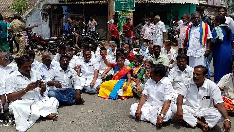 திலகபாமா போராட்டம்