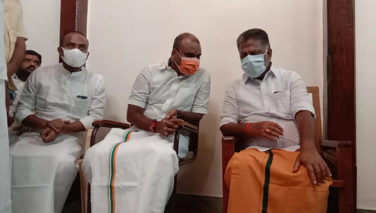 மத்திய இணை அமைச்சர் எல்.முருகன்