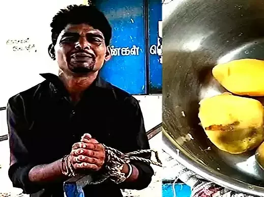 பானி பூரி மசாலாவில் புழு; வடமாநில இளைஞரைக் கட்டிவைத்து அடித்த பொதுமக்கள்!