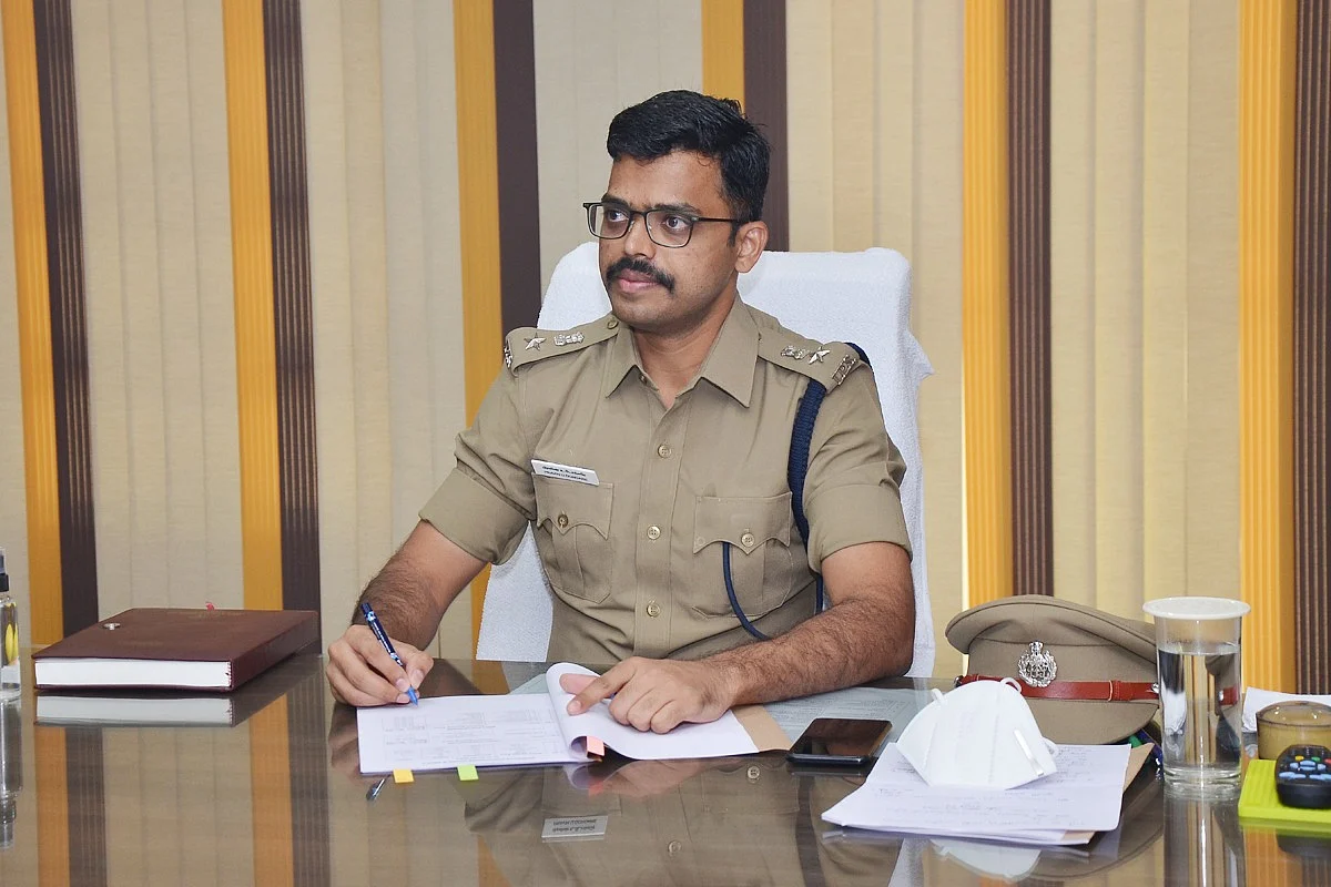 தேனி எஸ்பி டோங்கரே பிரவீன் உமேஷ்