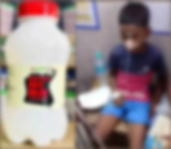 பாதிக்கப்பட்ட சிறுவன்
