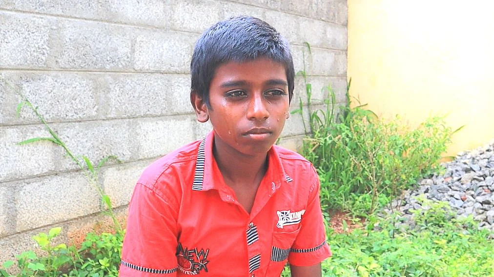சிறுவன் ராகுல்காந்தி