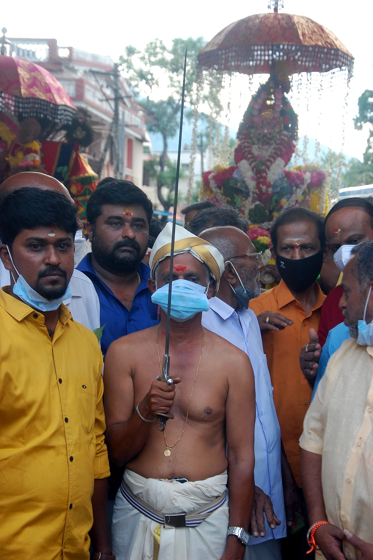 தமிழக-கேரள ஒற்றுமையை பறைசாற்றும் பத்மநாபபுரம் அரண்மனை நவராத்திரி விழா சுவாமி புறப்பாடு!