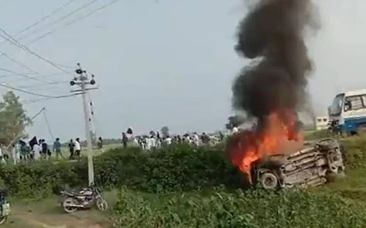 உத்தரபிரதேசத்தில் போராட்டம்; வன்முறை – 8 விவசாயிகள் உயிரிழப்பு; காங்கிரஸ், சமாஜ்வாதி கடும் கண்டனம்