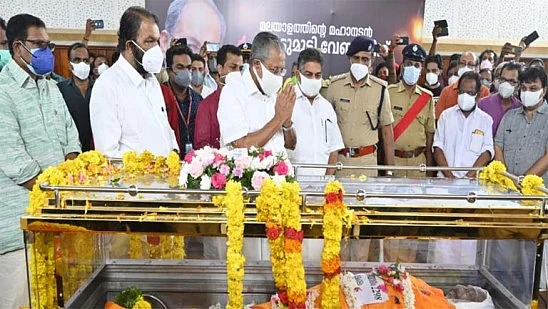 மறைந்த நடிகர் நெடுமுடி வேணுவுக்கு முதல்வர் பினராயி விஜயன் அஞ்சலி