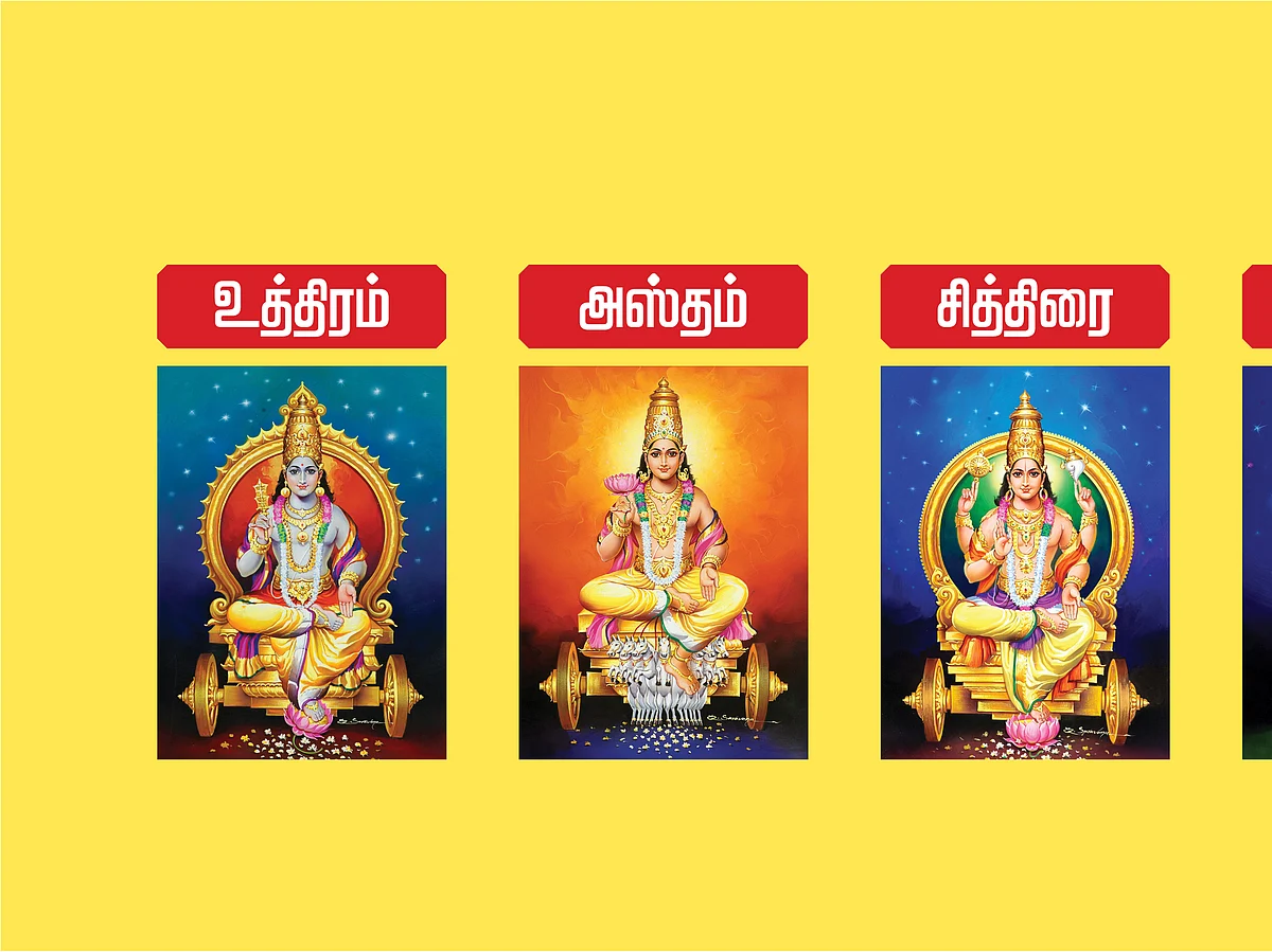 குருப்பெயர்ச்சி
நட்சத்திர பலன்கள்
உத்திரம், அஸ்தம், சித்திரை, சுவாதி