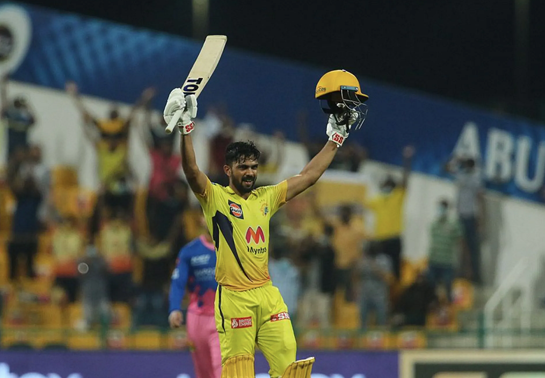 Ruturaj Gaikward scored his maiden IPL 100 vs RR