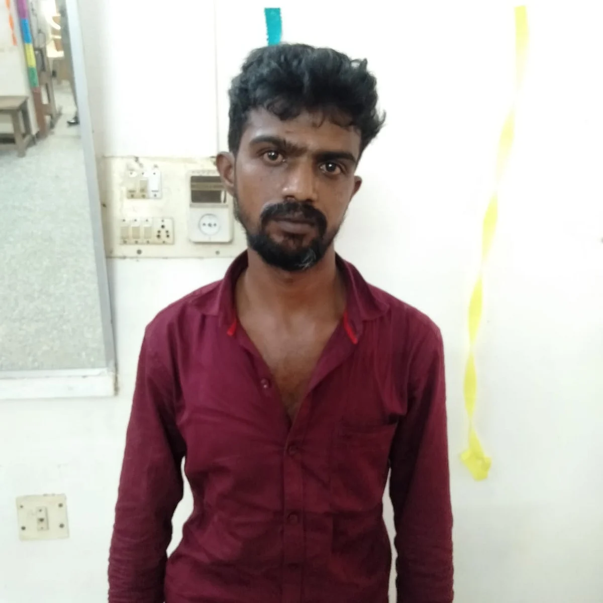 கைது செய்யப்பட்ட வீரபெருமாள்