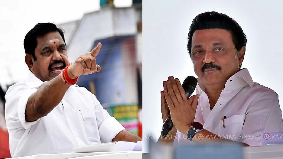 எடப்பாடி பழனிசாமி - மு.க.ஸ்டாலின்