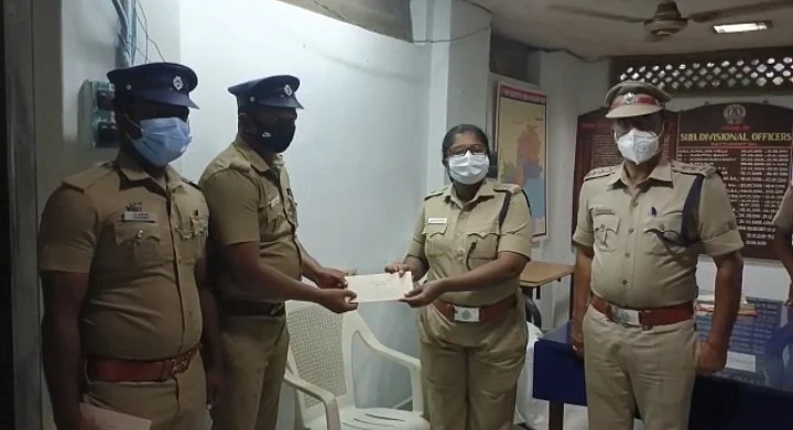 போலீஸ் டீமை பாராட்டும் எஸ்.பி.ரவளி பிரியா பாராட்டு
