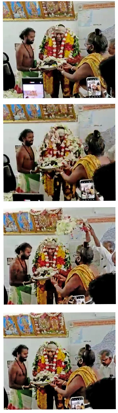 பூமழை தூவ... புரோக்கர்கள் வாழ்த்த ஆர்.டி.ஓ பதவியேற்கிறார்!