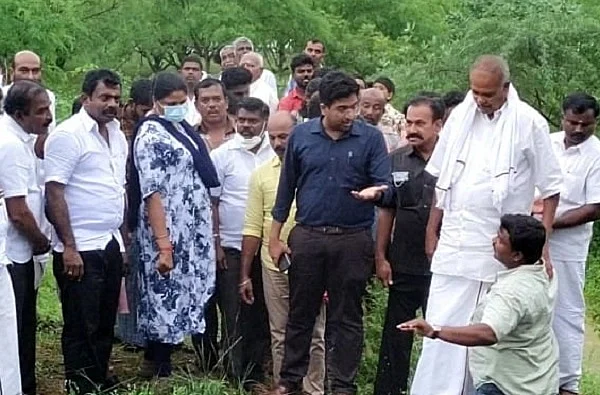 சபாநாயகர் அப்பாவு மற்றும் அதிகாரிகள் ஆய்வு
