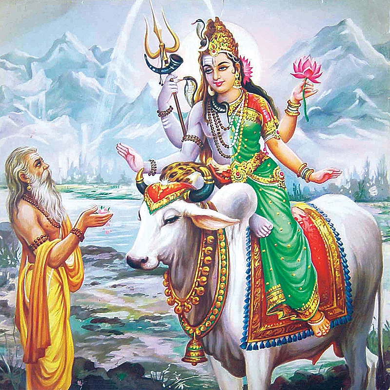 ஆணாகிப் பெண்ணாகி
நின்றான் அவன்!