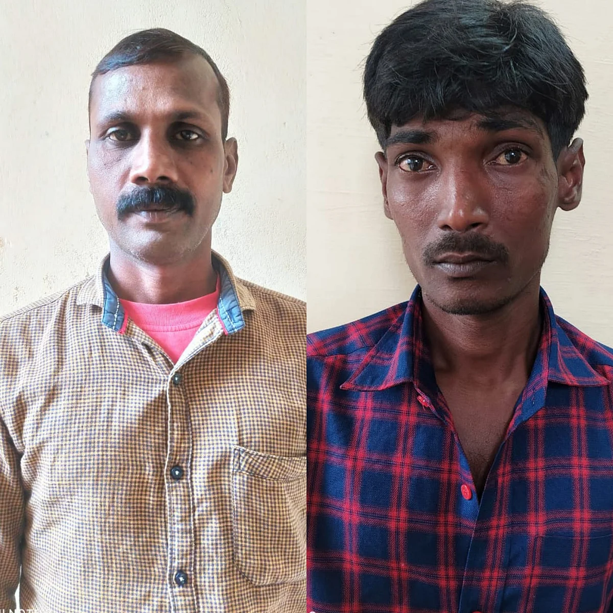 கைதுசெய்யப்பட்ட பரமசிவம், அழகுராஜா