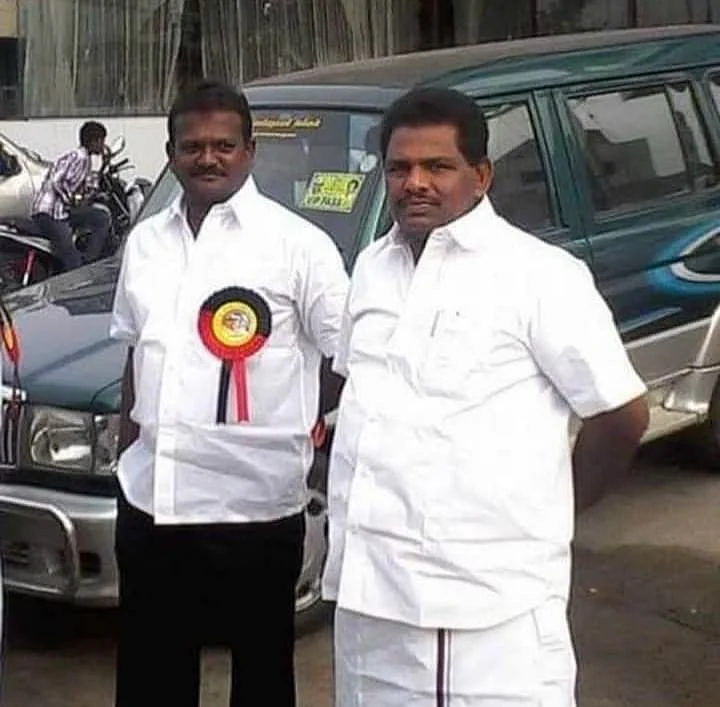 அனிதா ராதகிருஷ்ணனுடன் பில்லா ஜெகன்