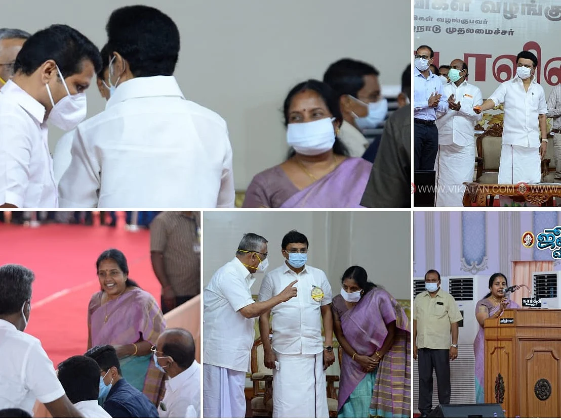`இது என் தொகுதி மக்களுக்குக் கிடைத்த மரியாதை’ - ஸ்டாலின் மேடையில் அமரச் சொன்னது குறித்து வானதி சீனிவாசன்