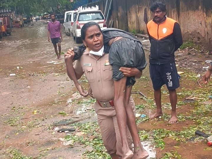 `சமூக சேவையெல்லாம் இல்லை; அது என் கடமைதான்!' - இளைஞர் உயிரைக் காப்பாற்றிய இன்ஸ்பெக்டர் ராஜேஸ்வரி