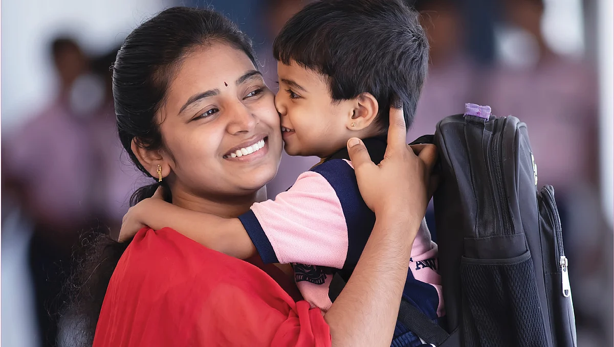 மீண்டும் பள்ளிக்குச் சென்றபோது..!