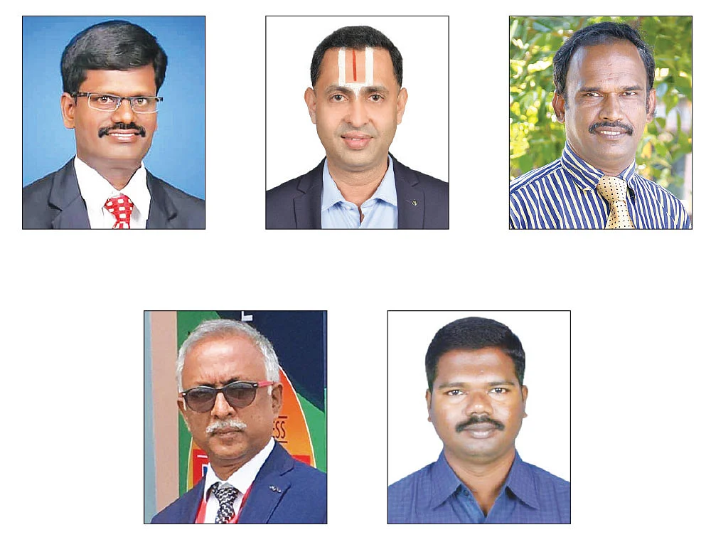 சௌ.சிவகுமார், ஆர்.வெங்கடேஷ், சி.பாரதிதாசன், ச.ராமலிங்கம், ராஜேந்திரன்
கௌரிசங்கர்