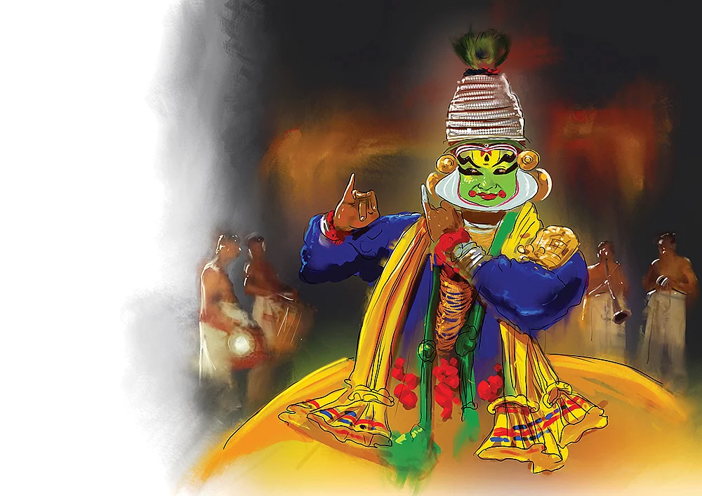 கணபதியின் அருளால்
கதகளி பிறந்த கதை!