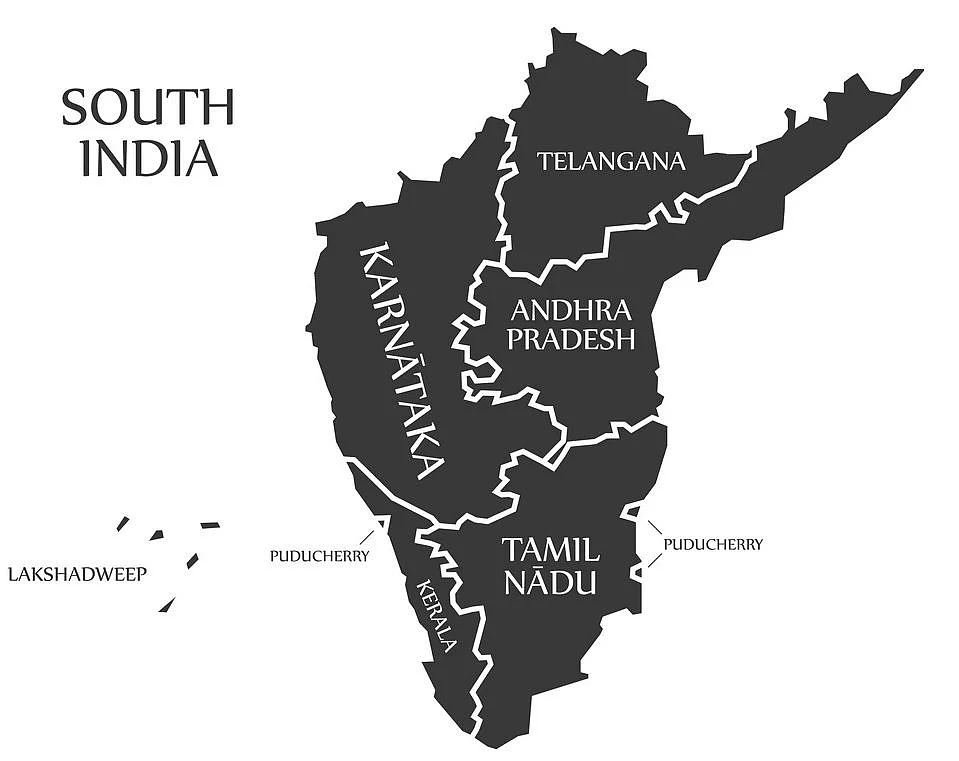 தென்னிந்திய மாநிலங்கள்/யூனியன் பிரதேசங்கள்