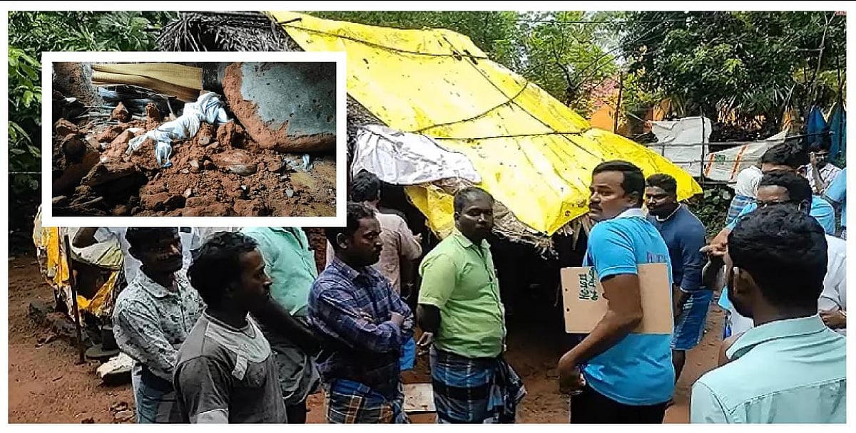 செங்கல்பட்டு: `தொடர் மழையால் இடிந்து விழுந்த மண் சுவர்; உறங்கிக்கொண்டிருந்த முதிய தம்பதி பலி!' 