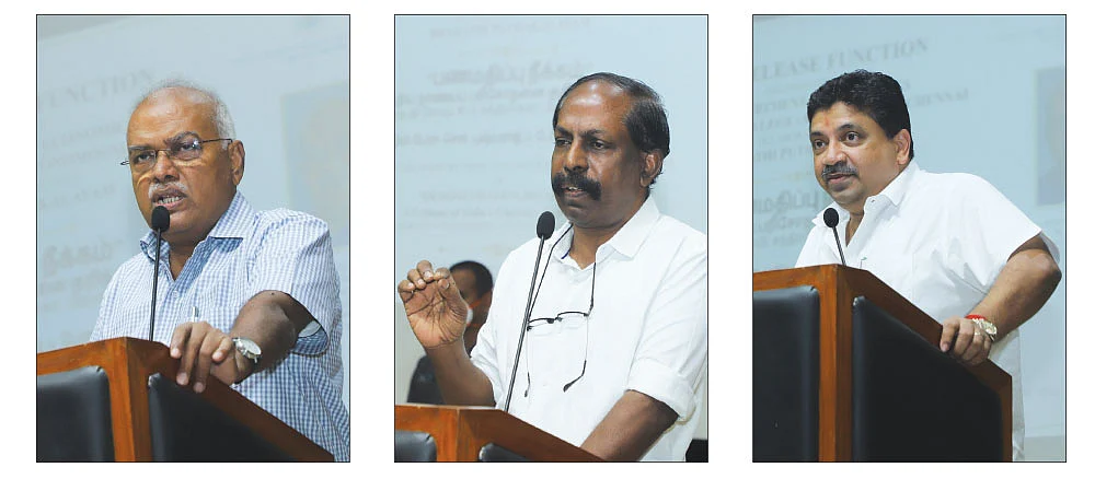 ஜெயரஞ்சன், தாமஸ் ஃப்ராங்கோ, பி.டி.ஆர்.பழனிவேல் தியாகராஜன்