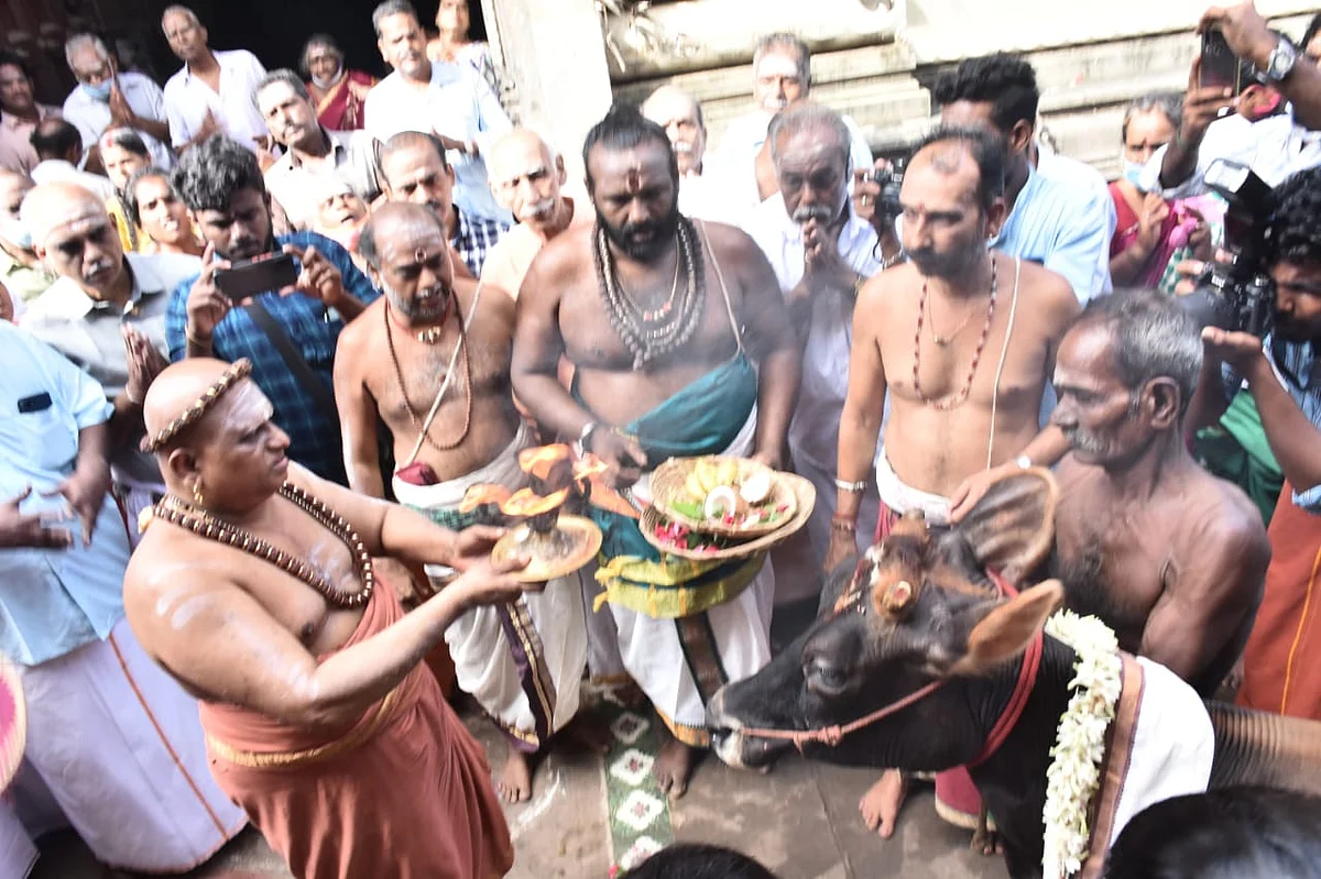 திருவாவடுதுறை ஆதீனகர்த்தர் பங்கேற்பு