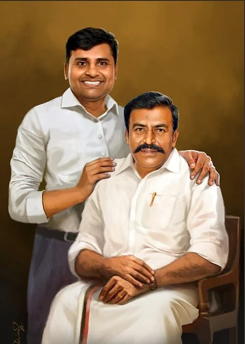 கே.என்.நேரு - அருண் நேரு