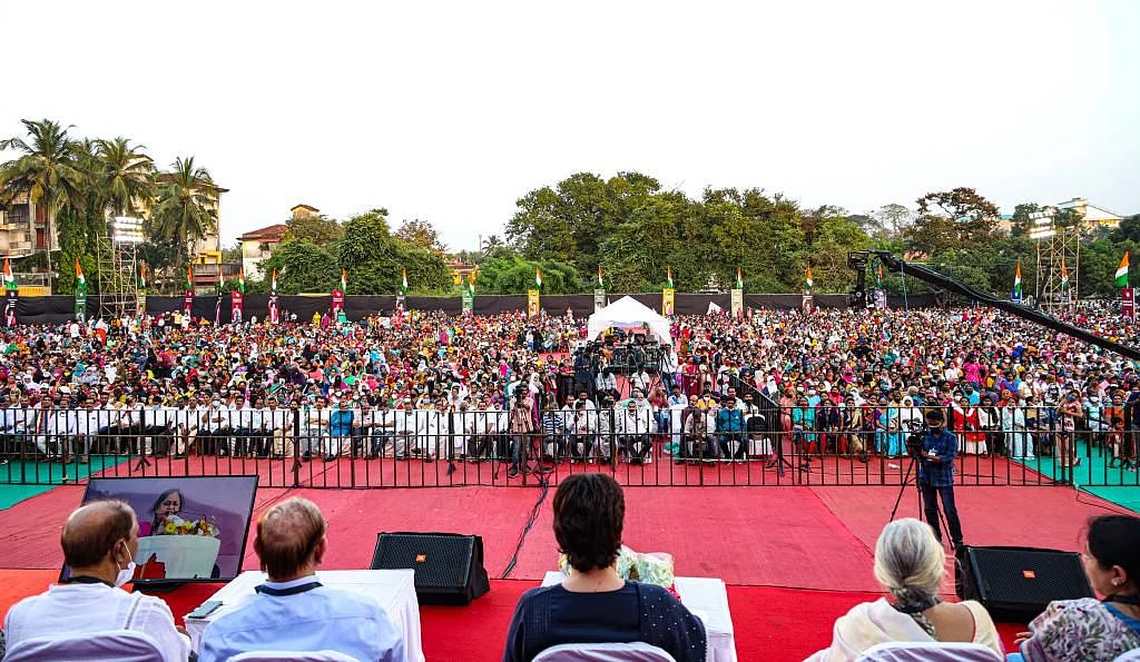 காங்கிரஸ் தேர்தல் பிரசார கூட்டம்