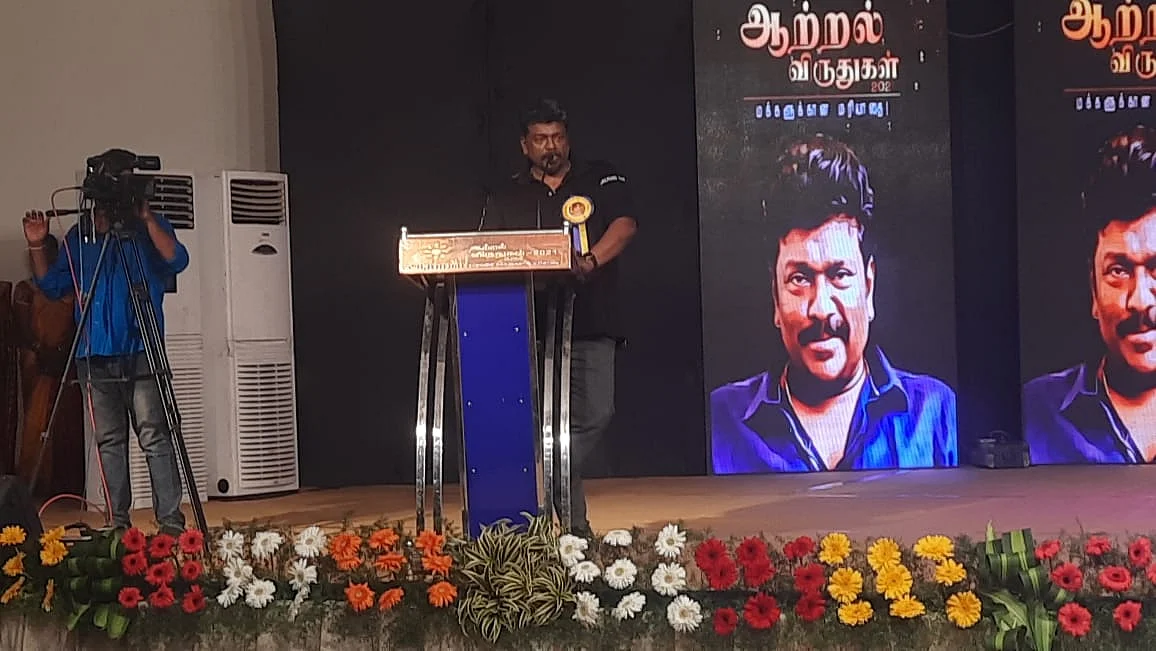நிகழ்வில் பேசிய பார்த்திபன்