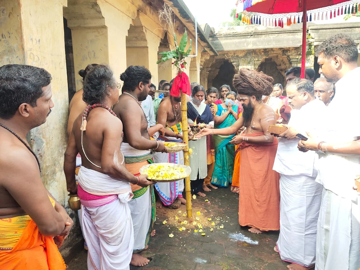 தரும்புரம் ஆதீனம் துவக்கிவைத்தார்.
