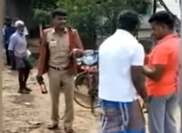 வைரலாகும் காவலர் வீடியோ