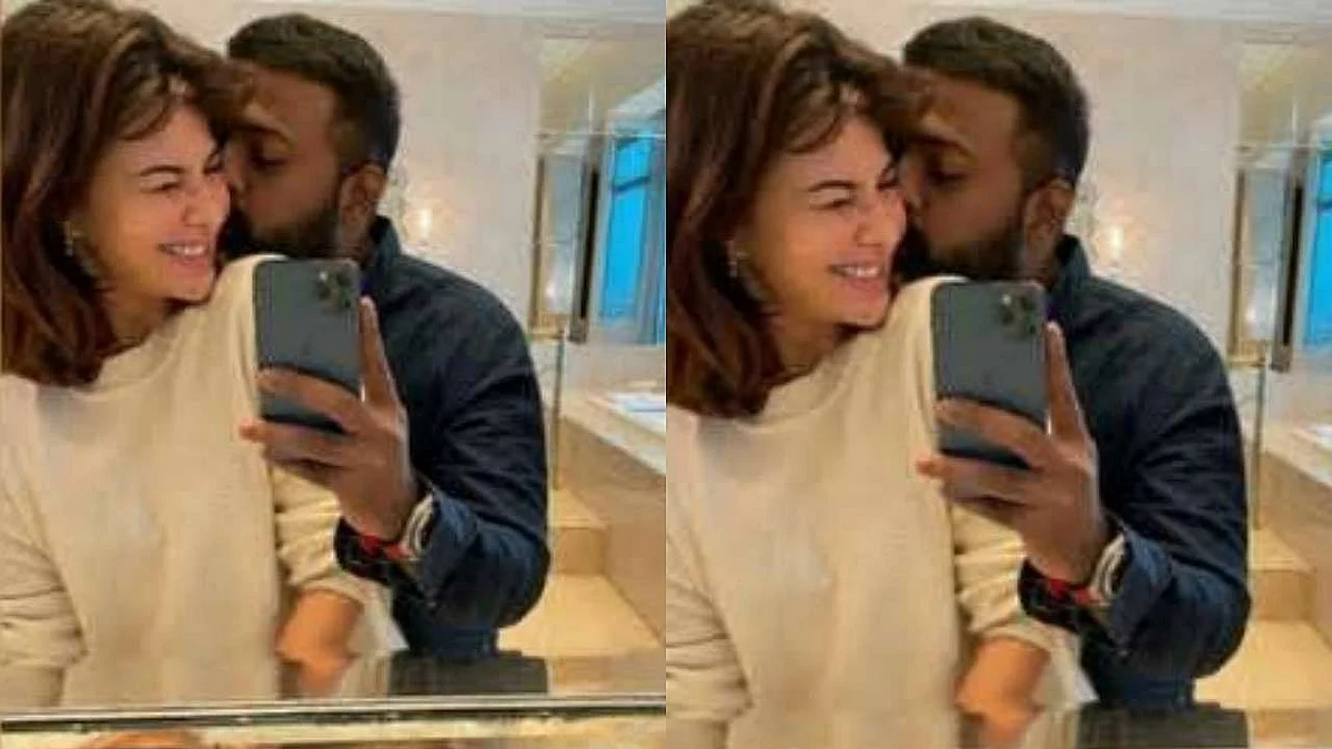 ஜாக்குலினுடன் செஃல்பி எடுக்கும் சுகேஷ்