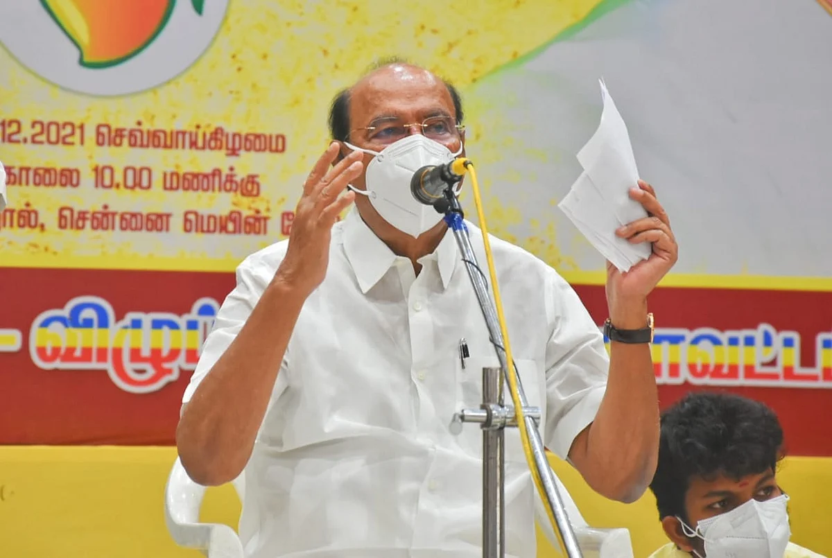 பாமக நிறுவனர் டாக்டர் ராமதாஸ்