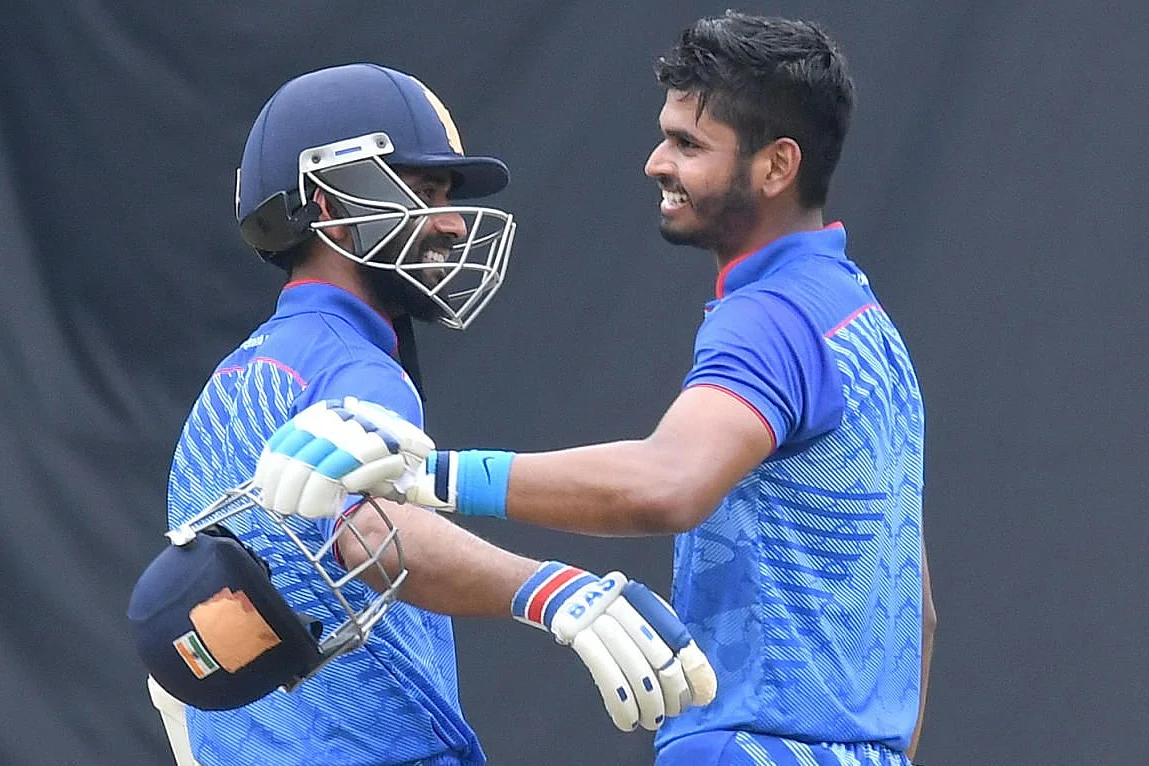 Ajinkya Rahane and Shreyas Iyer