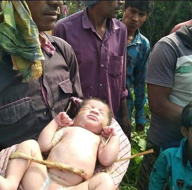 மீட்கப்பட்ட குழந்தை